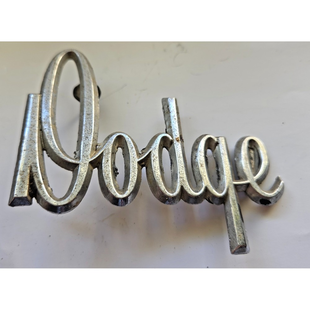 VINTAGE DODGE SCRIPT EMBLEM